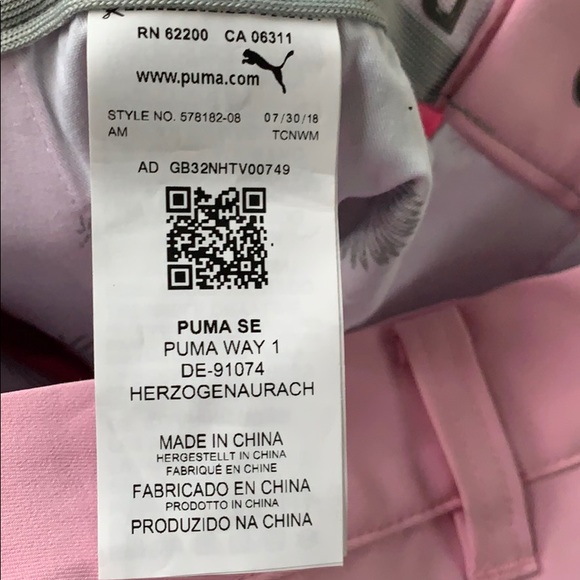 NWT Puma Golf Shorts - Picture 6 of 6